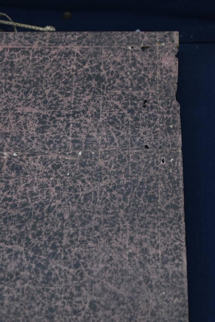 【真作】吉村鳳柳/達磨図/ダルマ図/掛軸/名家伝来/AA-160