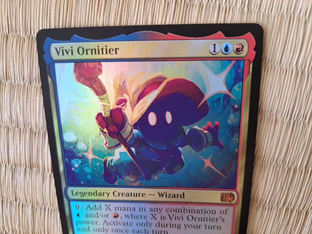 FOIL 英語 迷える黒魔道士、ビビ/Vivi Ornitier MTG