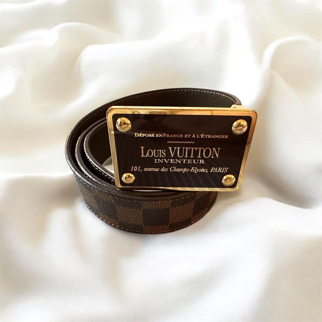 美品LOUIS VUITTONダミエ サンチュール アンヴァントゥール 12350563_1.jpg