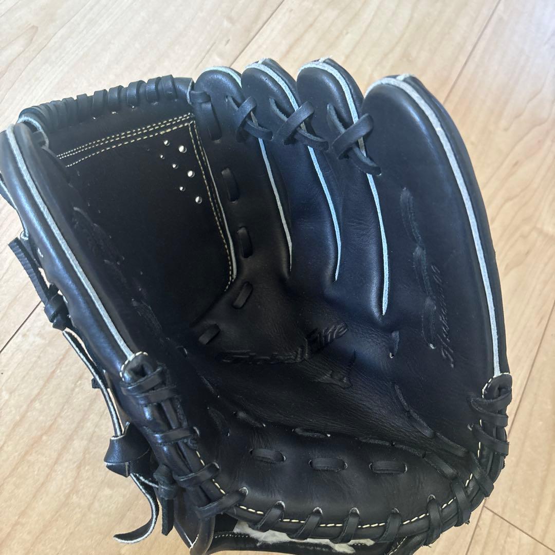 Mizuno ブラック 軟式グローブ