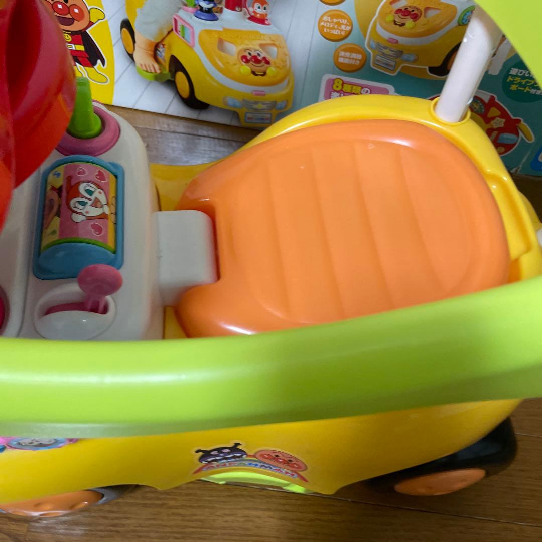 アンパンマン よくばりビジーカーDX 押し棒+ガード付き - メルカリ