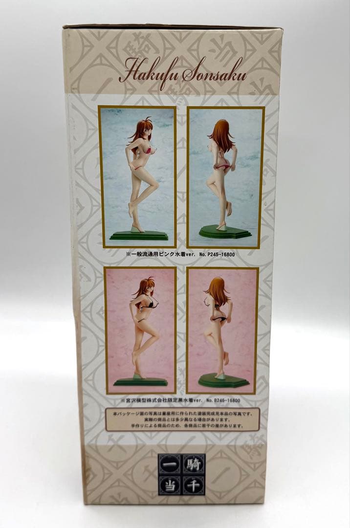 一騎当千 孫策伯符 水着2 黒水着ver．　宮沢模型限定品版　コールドキャスト