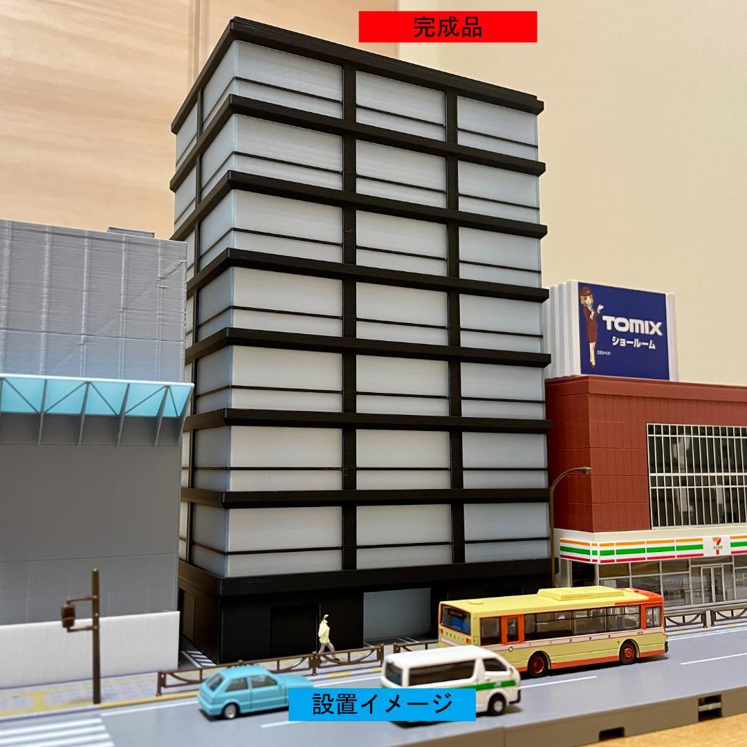 Nゲージ オフィスビルB ストラクチャー（完成品）模型 - メルカリ