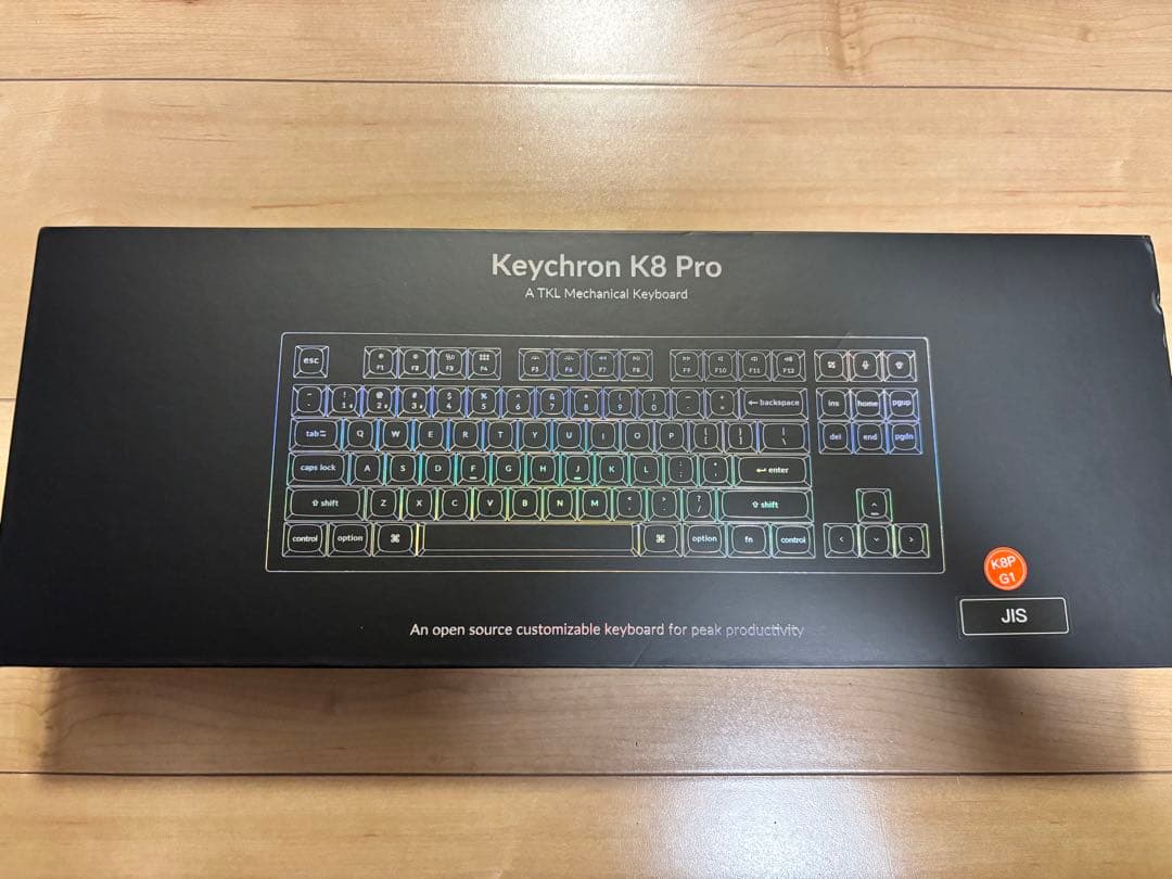 Keychron K8 Pro メカニカルキーボード JIS Keychron K8 Pro QMK/VIA ワイヤレス・メカニカルキーボード(JIS配列