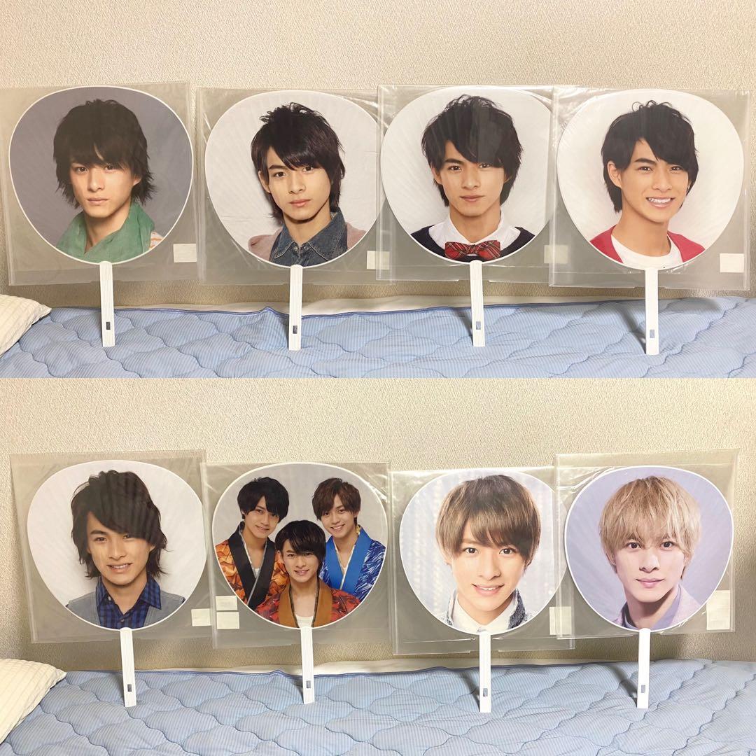 平野紫耀 歴代顔うちわ ジュニア時代〜デビュー、最後のライブまで