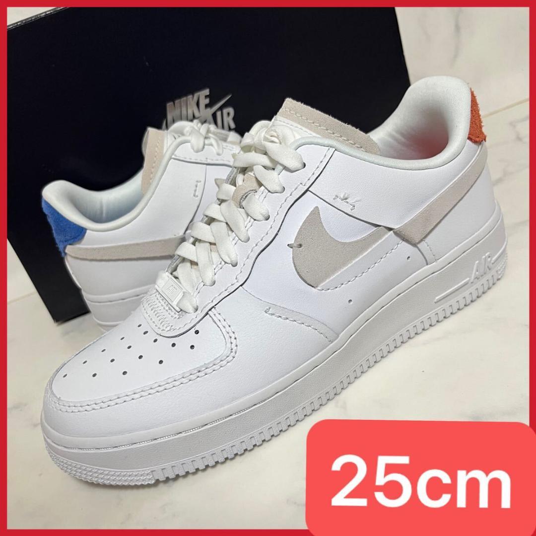 ナイキ ウィメンズ エアフォース1 ラックス バンダライズド ホワイト