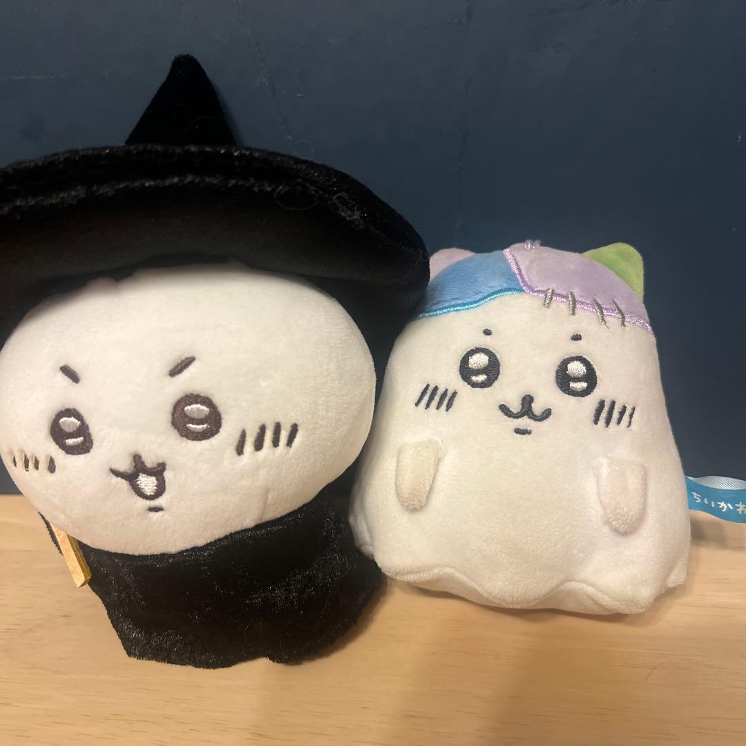 【値下不可】仮装しちゃう！マスコット魔法使いなちいかわハロウィンハチワレ おばけ