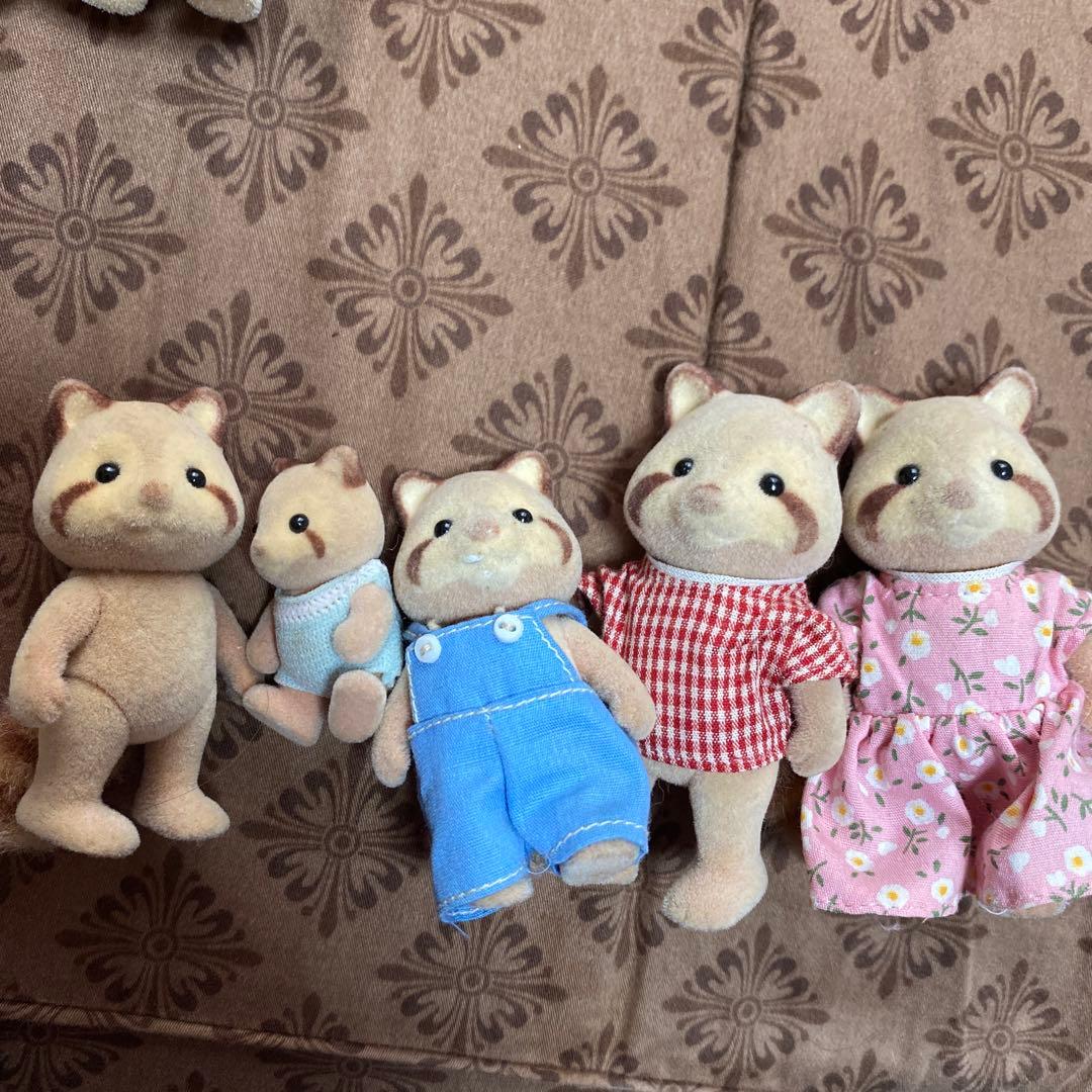 シルバニアファミリー たぬきさんセット - メルカリ