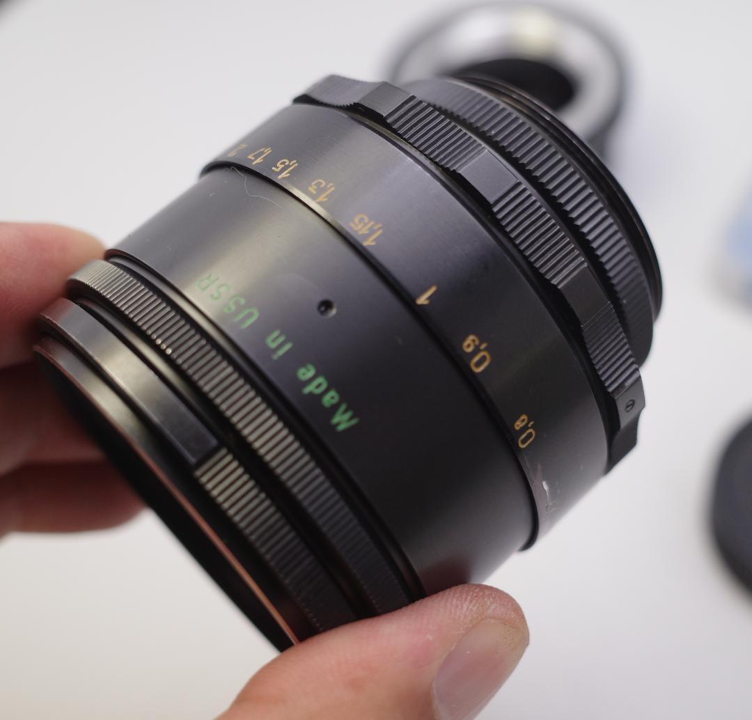 79 未使用 ぐるぐるボケレンズ ヘリオス 44-2 M42アダプター付 79 未