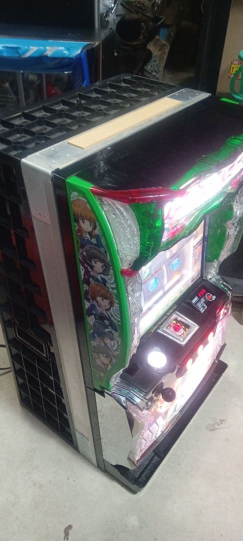 送料込パチスロ実機　スマスロ ガールズ＆パンツァー　最終章　不要ユニット付