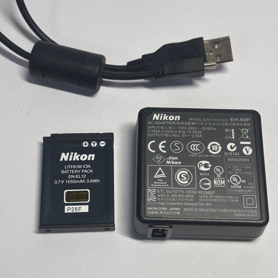Nikon COOLPIX S8200 充電器 EH-69P - メルカリ