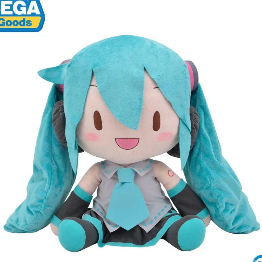 初音ミク ふわぷち どでかジャンボ ふわふわ ぬいぐるみ 約50cm sega