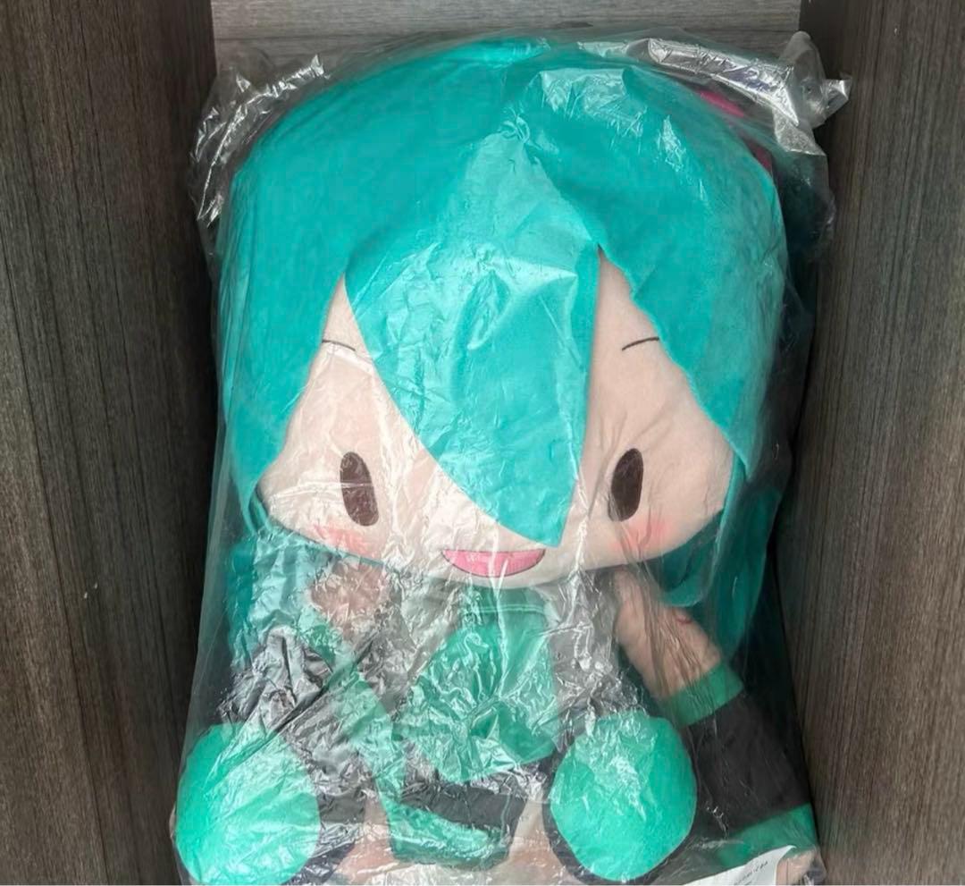 初音ミク ふわぷち どでかジャンボ ふわふわ ぬいぐるみ 約50cm sega
