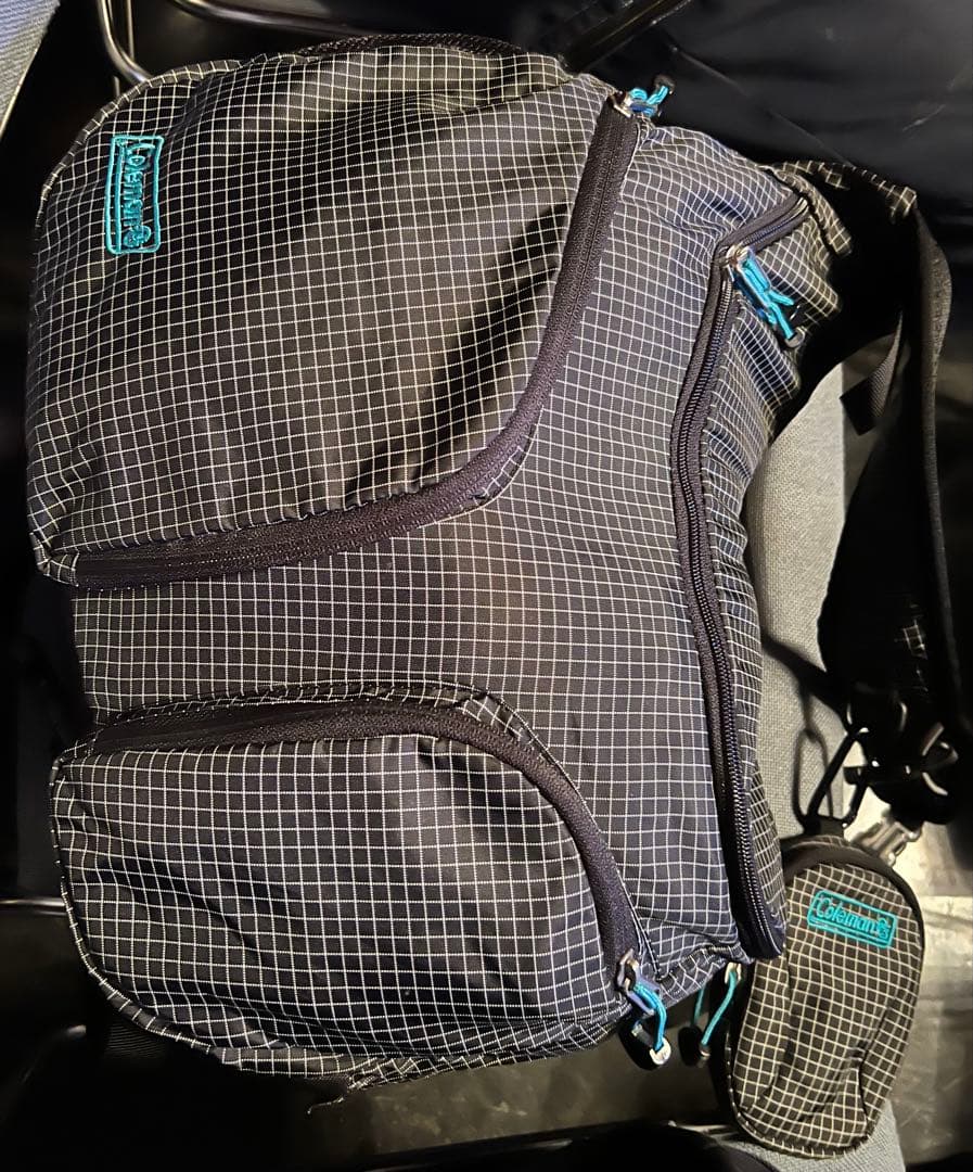 00s Coleman archive メッセンジャーバッグ スペクトラ柄 - メルカリ