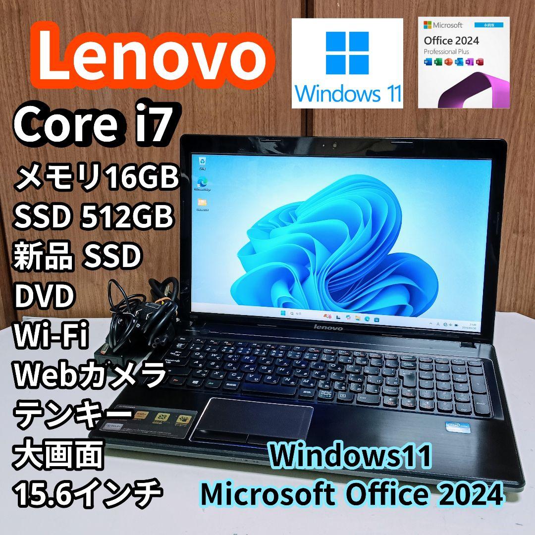 Lenovo Corei7 メモリ16GB SSD512GB Webカメラ 4XC1J05150 ThinkVision MC60 モニター Webカメラ 1台 レノボ