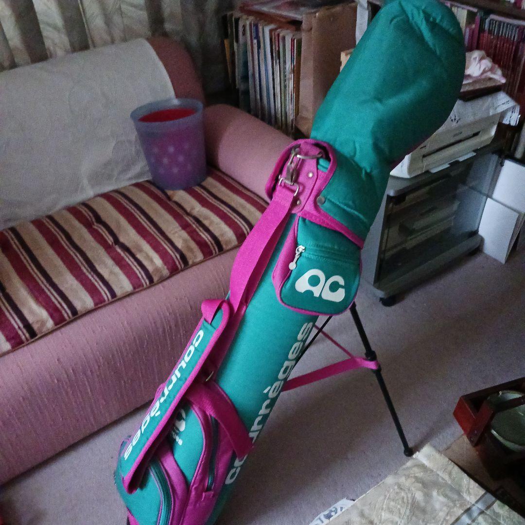 クレージュcourreges レディース ゴルフクラブセット キャディバッグ付