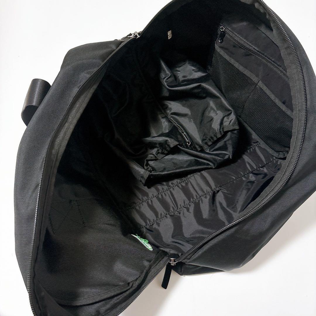 《美品》ビームスゴルフ ボストンバッグ ゴルフ シューズケース付き ブラック