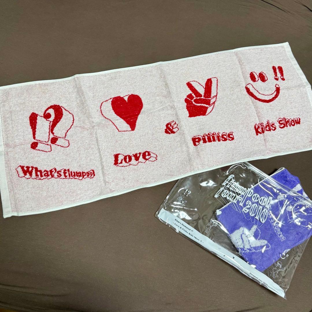 新品未使用】flumpool ツアータオル 赤 紫 フランプール 2010 - メルカリ