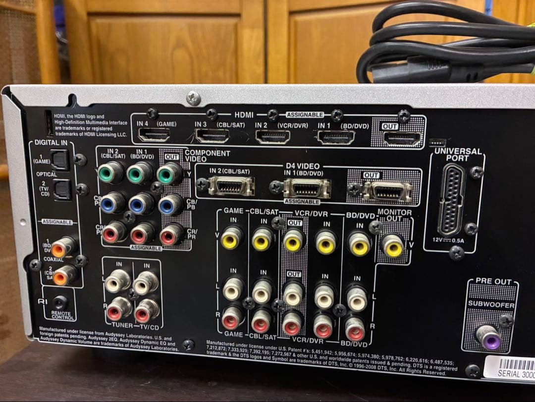 ONKYO TX-SA578 7.1ch ホームシアター　AVアンプ