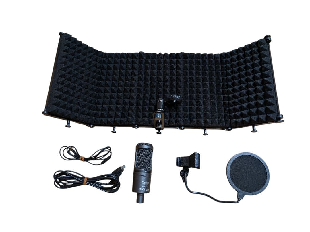 オーディオテクニカ AT2020USB+ レコーディングセット　コンデンサー AT2020USB+｜マイクロホン：USBマイク｜オーディオテクニカ