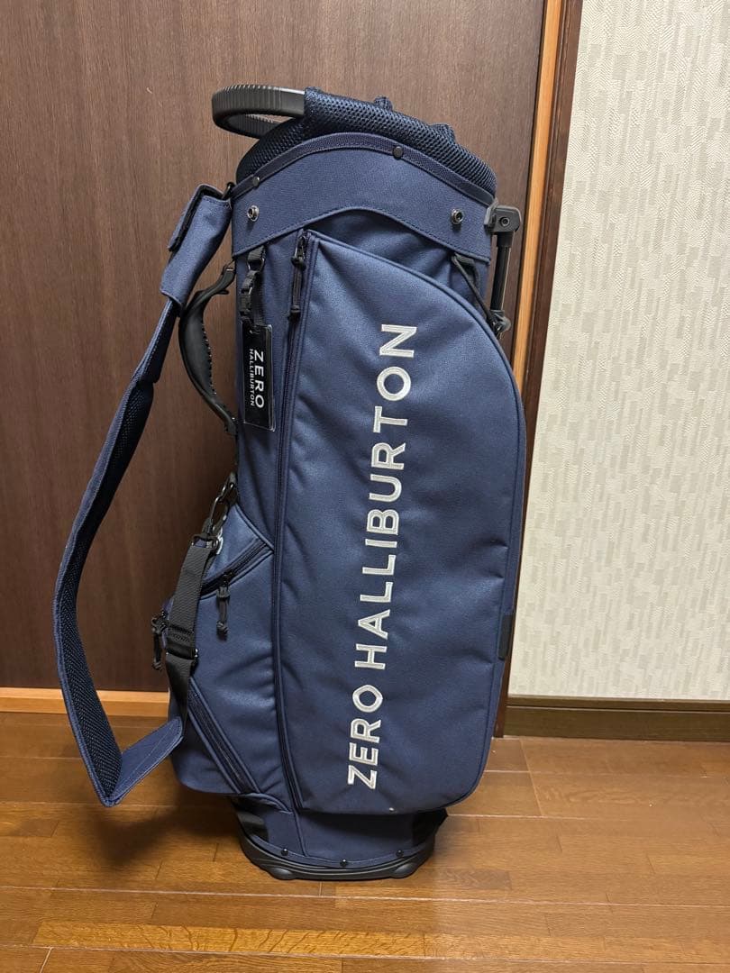ZERO HALLIBURTON ゴルフバッグ ネイビー ZERO HALLIBURTON（ゼロハリバートン） ゴルフ キャディバッグ