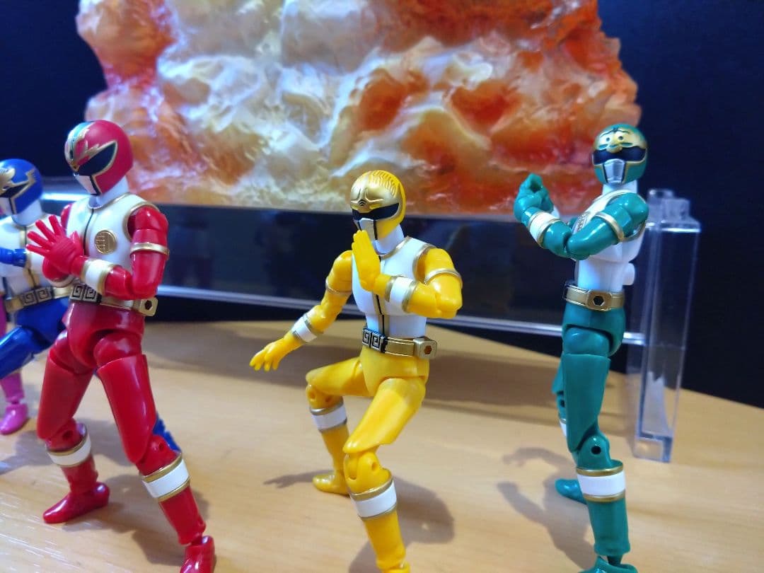 SHODO SUPER 五星戦隊ダイレンジャー ５体セット