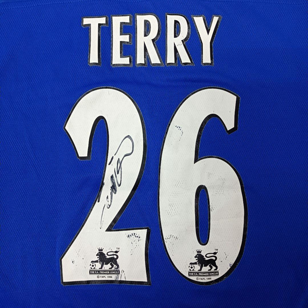 820.チェルシー ジョン・テリー ＃26 サイン入りレプリカユニフォーム
