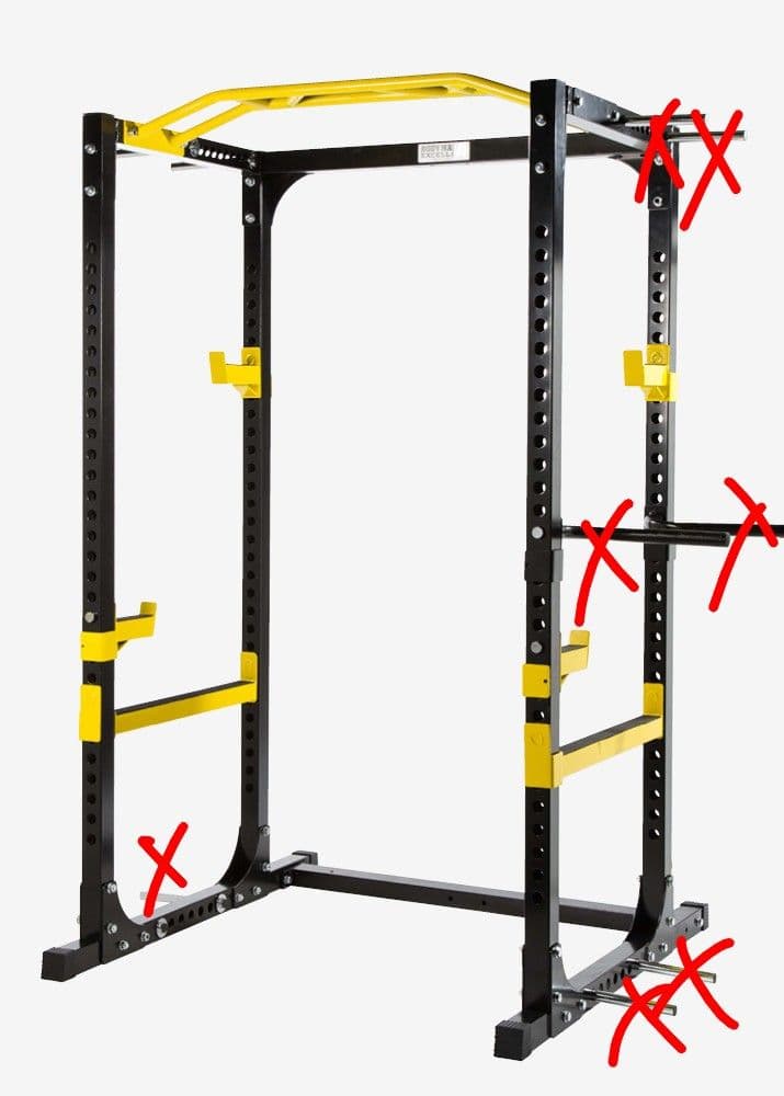 BODYMAKER パワーラック SP BODYMAKERハードパワーラックSP / 格闘技用品店ファイターズスピリッツ