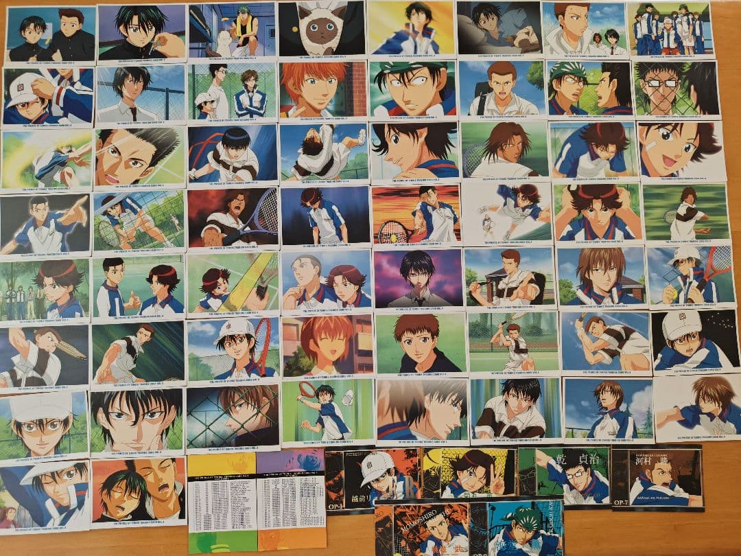 d*3様 テニスの王子様　トレカ　vol .1〜vol.11　689枚
