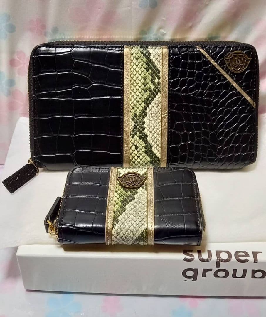 廃盤 スーパーグルーピーズ 龍が如く 長財布 カードケース 真島吾朗