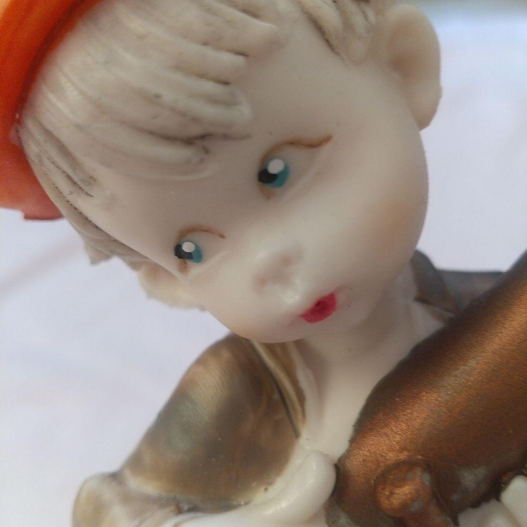 置物 楽隊　3体 　イタリア製　アンティーク