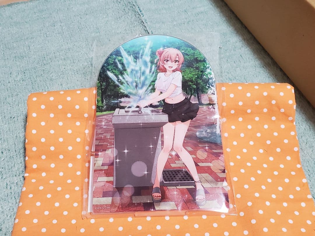 きゃらっとくじ 俺ガイル BIGアクリルスタンド 由比ヶ浜結衣 - メルカリ