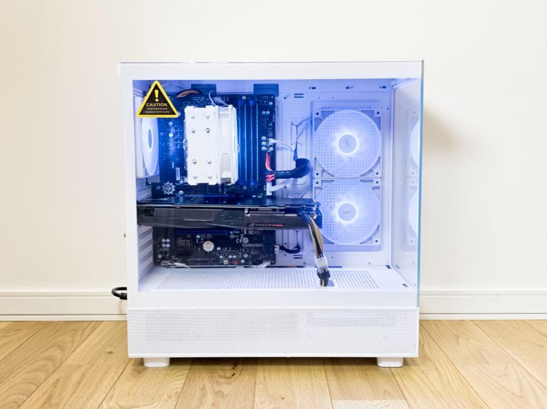 白ゲーミングPC i7/ROG GTX1060 6GB/Office2021 - メルカリ