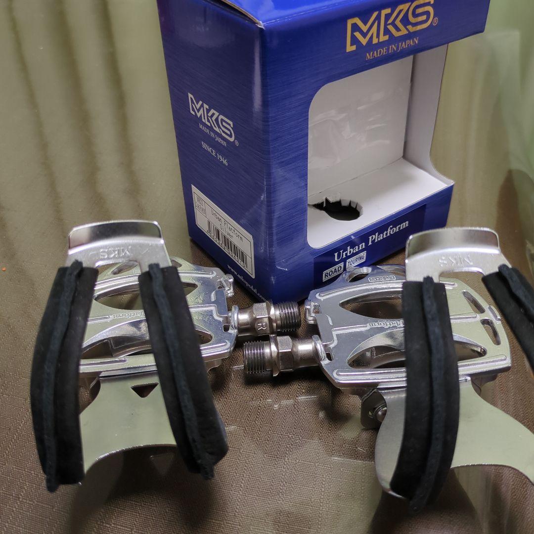 三ヶ島ペダル アーバンプラットフォーム+ハーフクリップ ディープ 左右