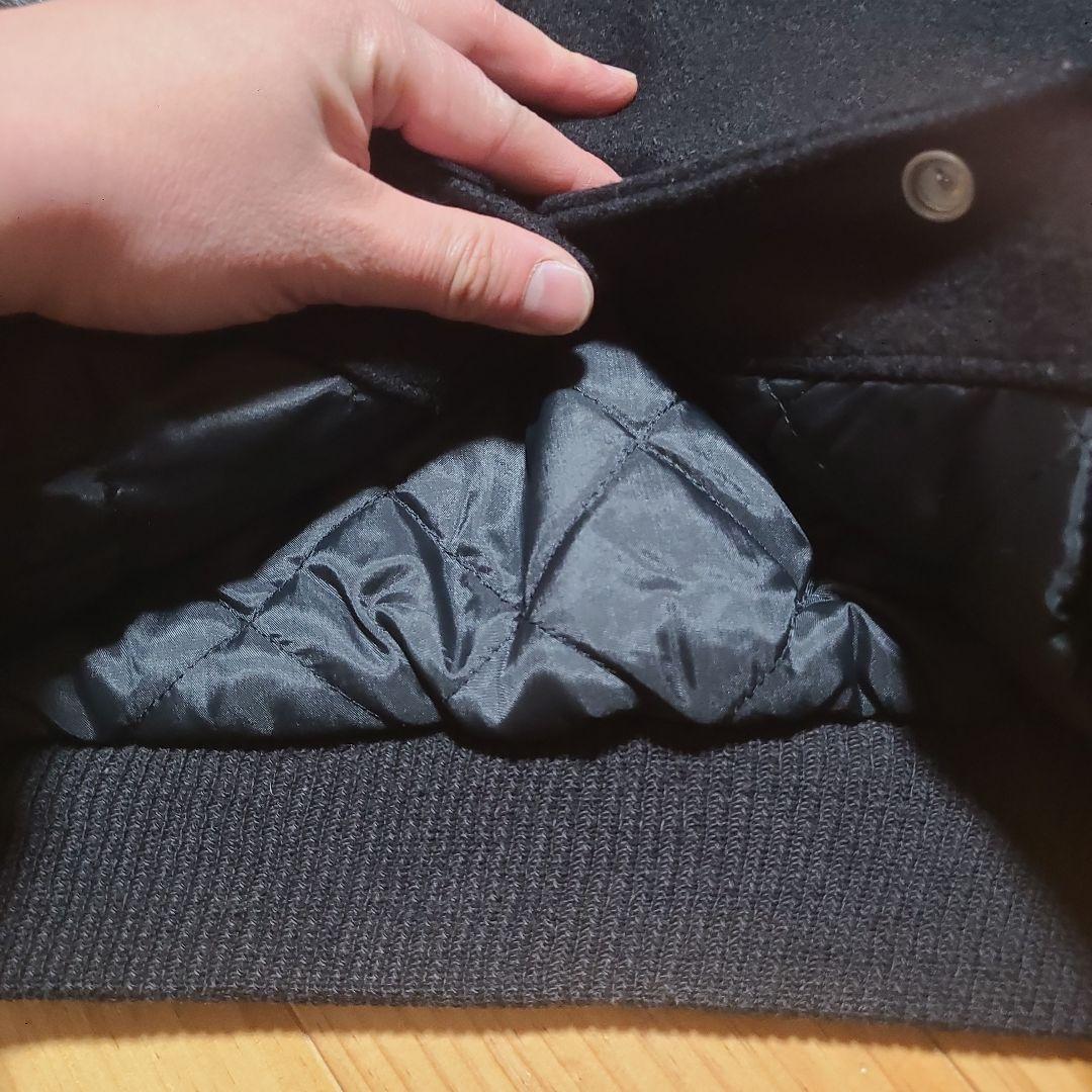 超Special 80s バトウィン USA バーシティジャケット ブラック