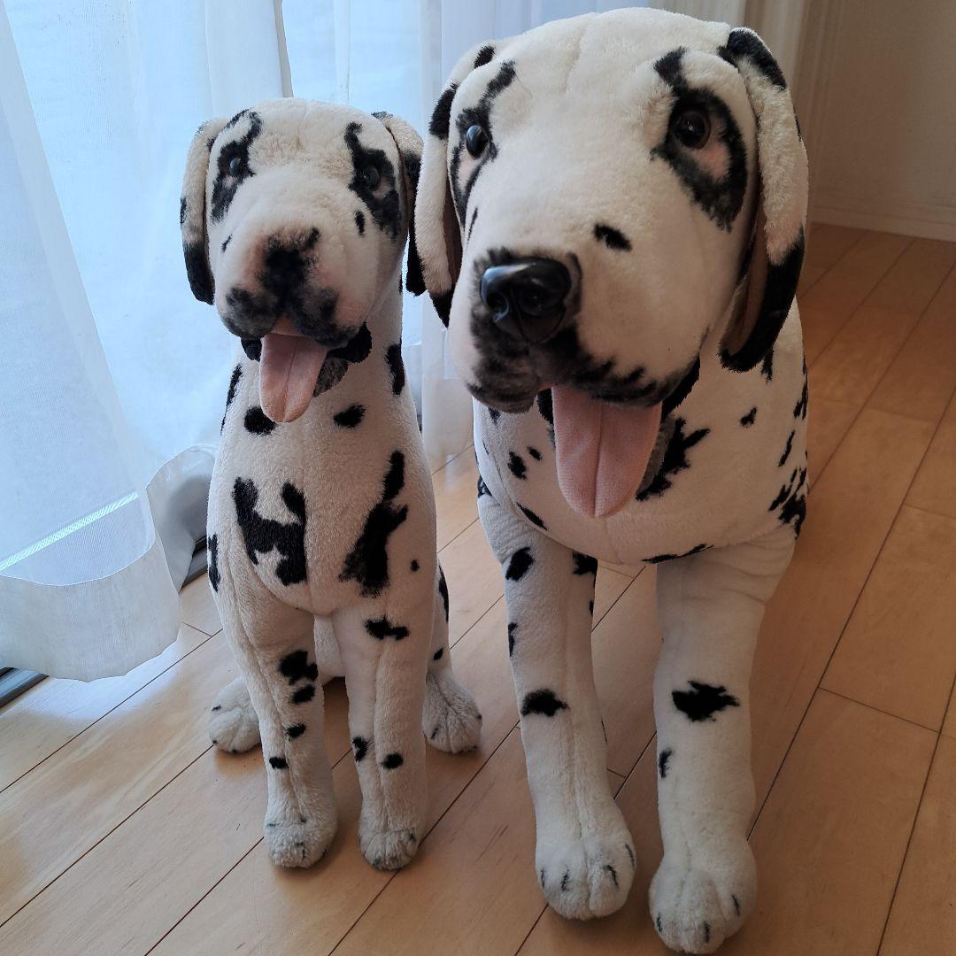 特大ぬいぐるみ　ダルメシアン　犬　インテリア　置物　実寸　コレクション
