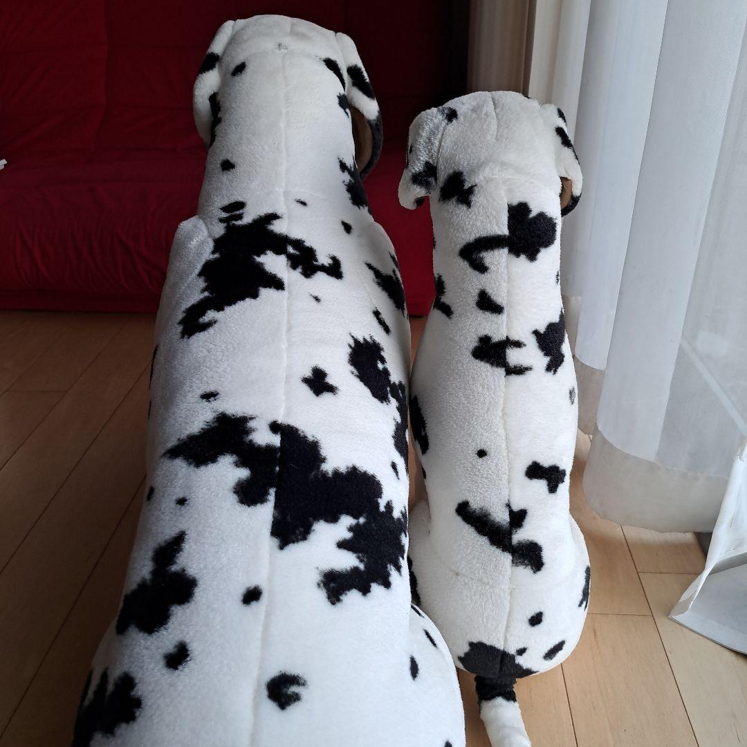 特大ぬいぐるみ　ダルメシアン　犬　インテリア　置物　実寸　コレクション