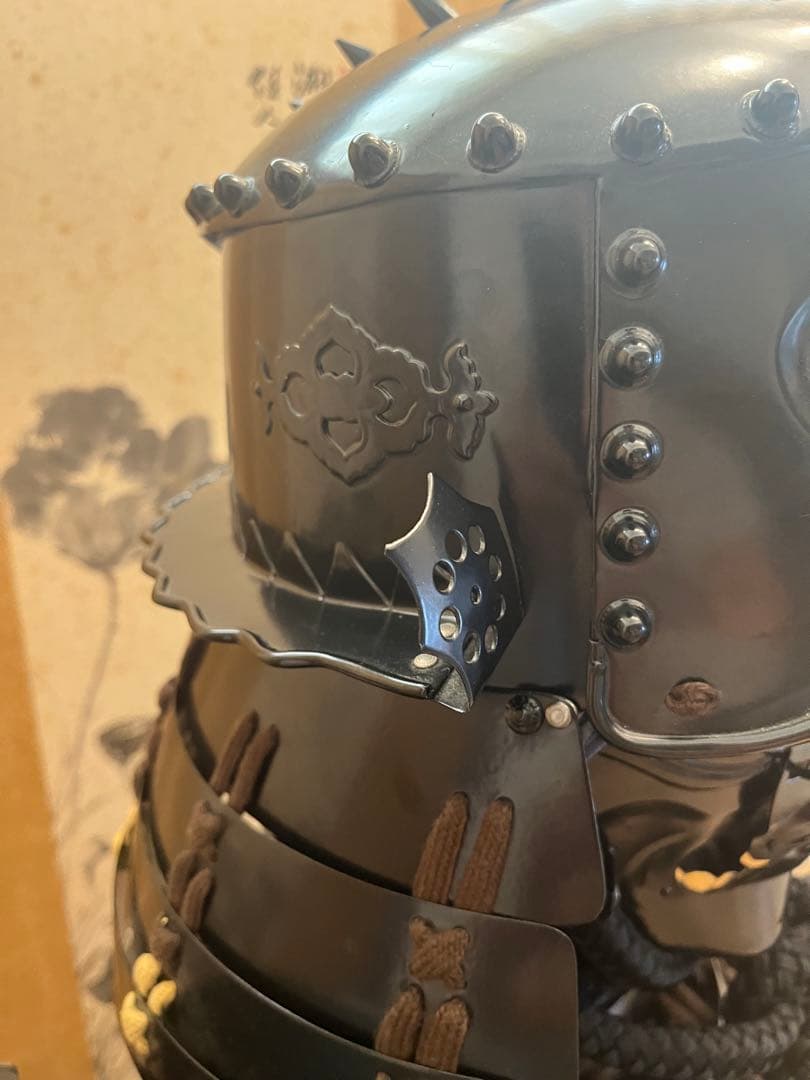 美品！鎧兜 大鎧 等身大一式 雑賀衆 鎧櫃、鎧台付き - メルカリ