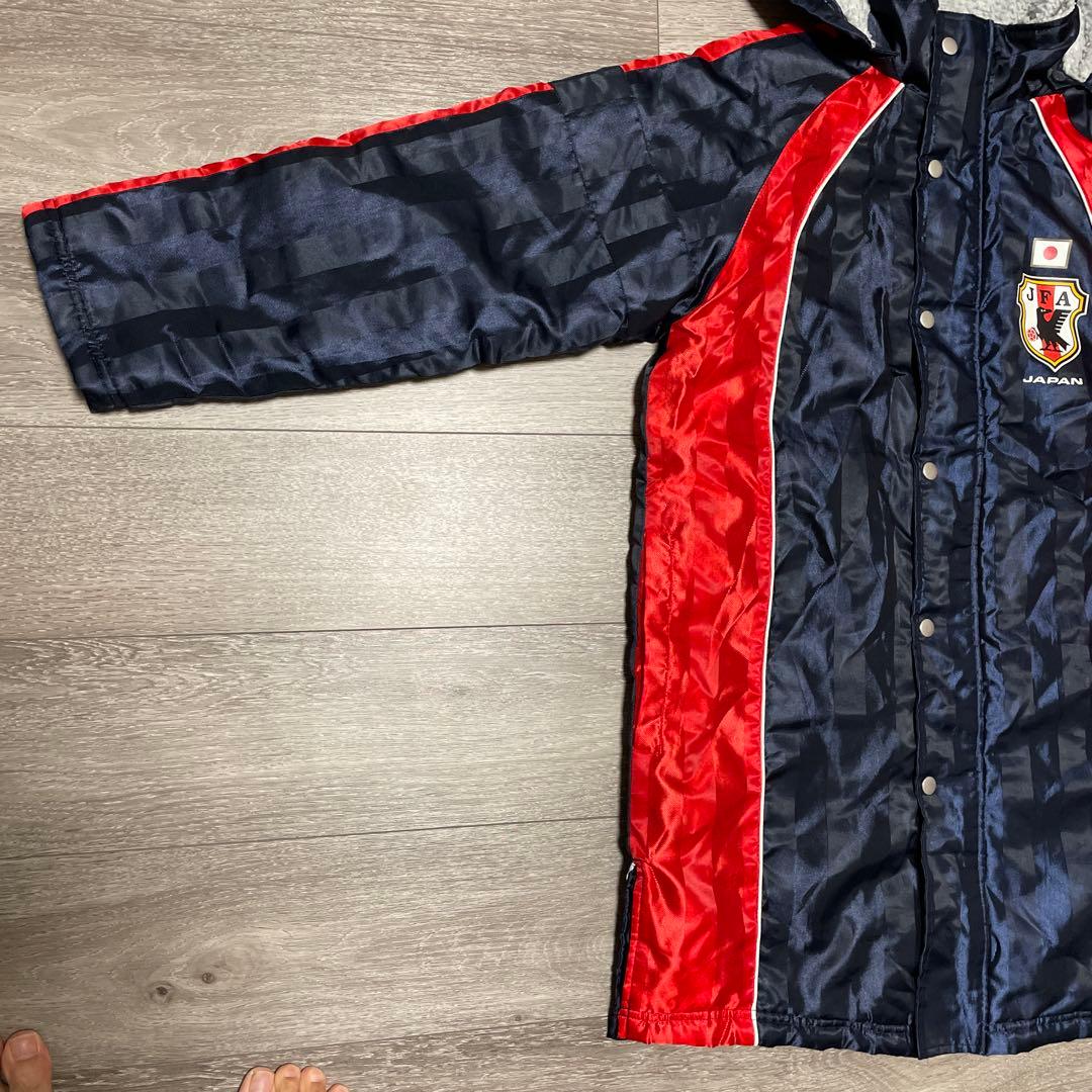 希少品 JFAサッカー日本代表 SAMURAI BLUE ベンチコート 150 - メルカリ