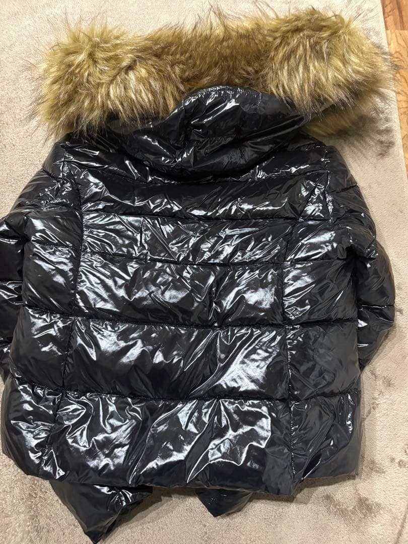 Y2K N2B OPIUM 短丈 フライト ボンバージャケット ファーフード46