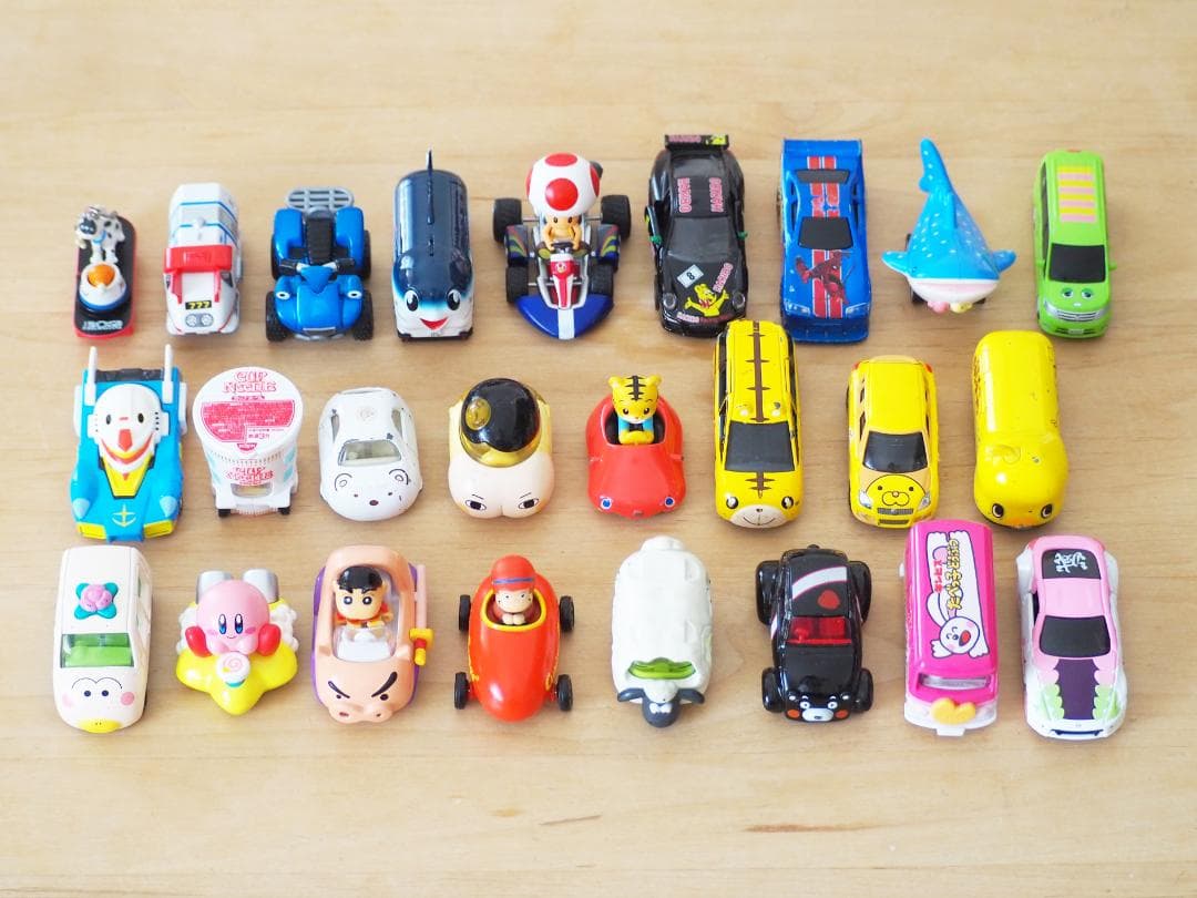 廃盤ドリームトミカ☆25台セット キャラクター ミニカー - メルカリ