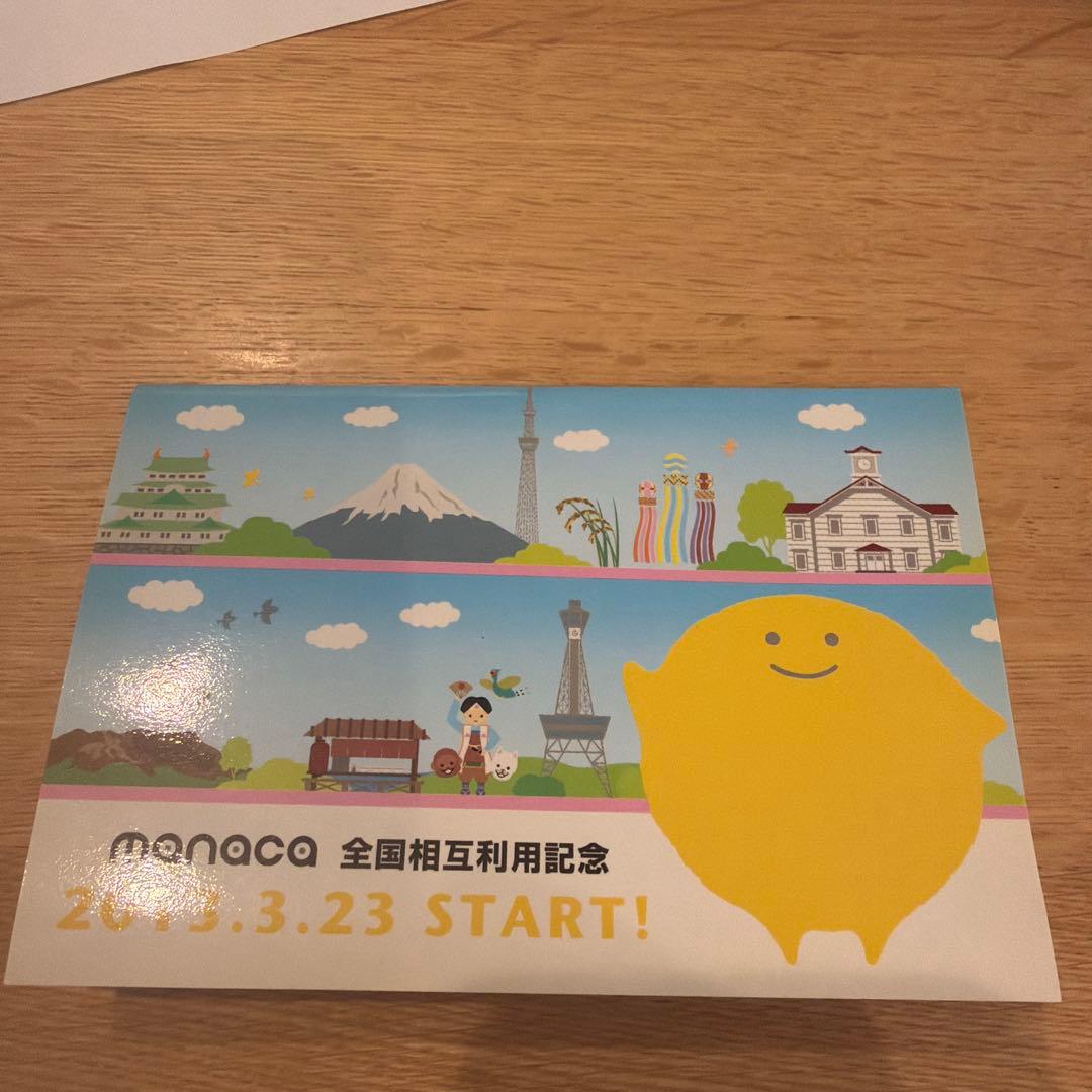 交通系ICカード全国相互利用開始記念 manaca - メルカリ