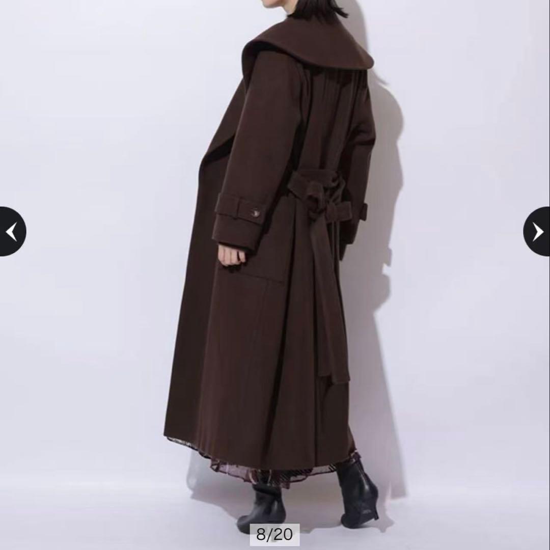 アルページュストーリー Mystrada ショールカラーロングコート - メルカリ