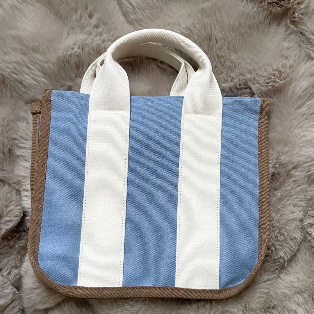 新品未使用】ファミリア トートバッグ〈代官山店・広尾店限定〉 水色