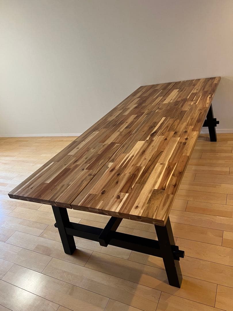 IKEA テーブル SKOGSTA スコグスタ 235cm - メルカリ