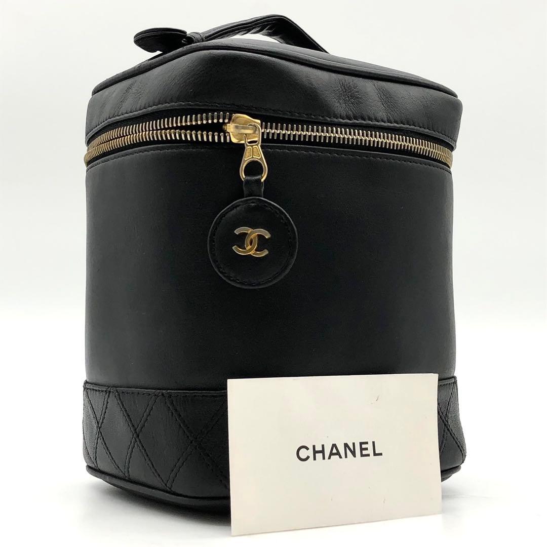 シャネル バニティバッグ ビコローレ ココマーク ゴールド金具 ラムスキン 黒 楽天市場】CHANEL シャネル ビコローレ ココマーク バニティバッグ