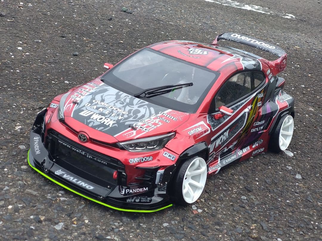 アディクション GRヤリス 塗装済新品ラジコンボディ - メルカリ