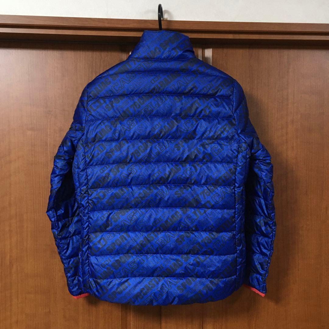 美品 カステルバジャック スポーツ ダウン 44 青 CASTELBAJAC - メルカリ