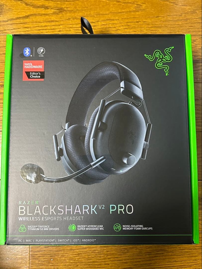 RAZER BLACKSHARK V2 PRO アップグレードモデル Razer レイザー BlackShark V2 Pro White Edition (アップグレード