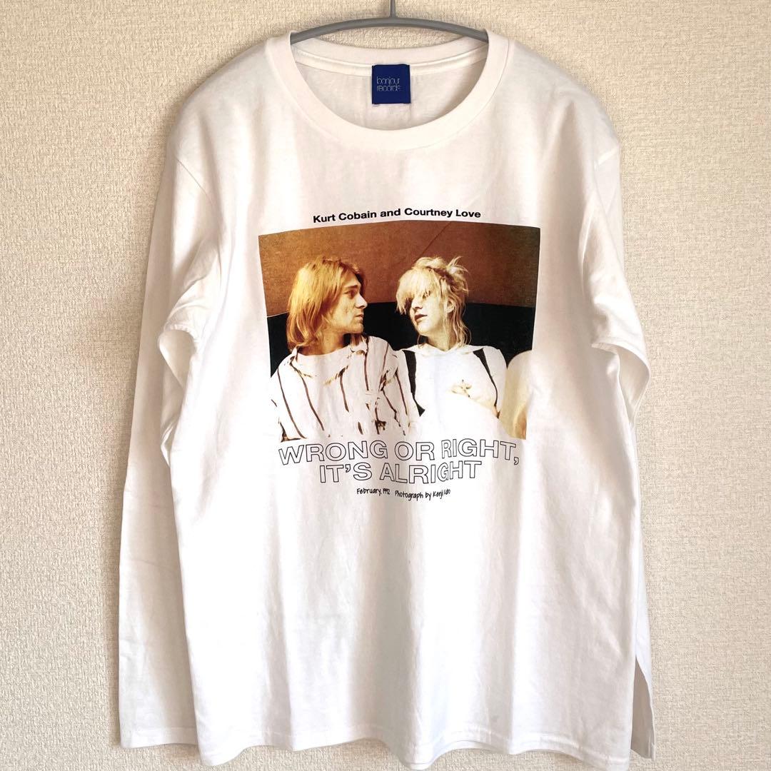 カート・コバーン コートニー・ラブ ロンT - メルカリ